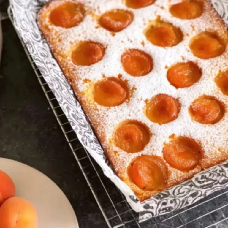 Aprikosenkuchen mit Joghurt