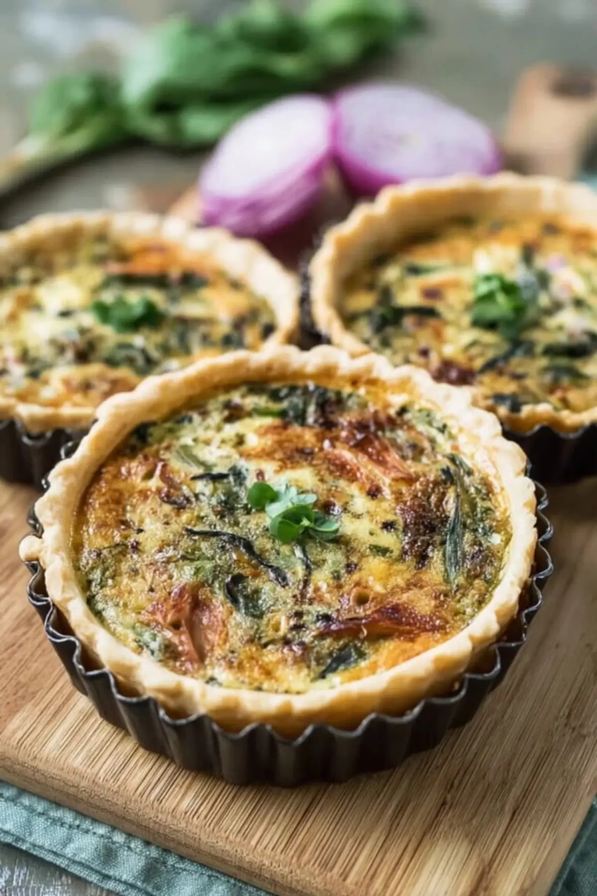 Bärlauch-Quiche