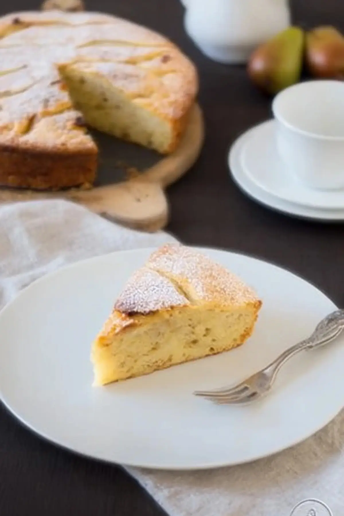 Birnen Kuchen Mit Quark