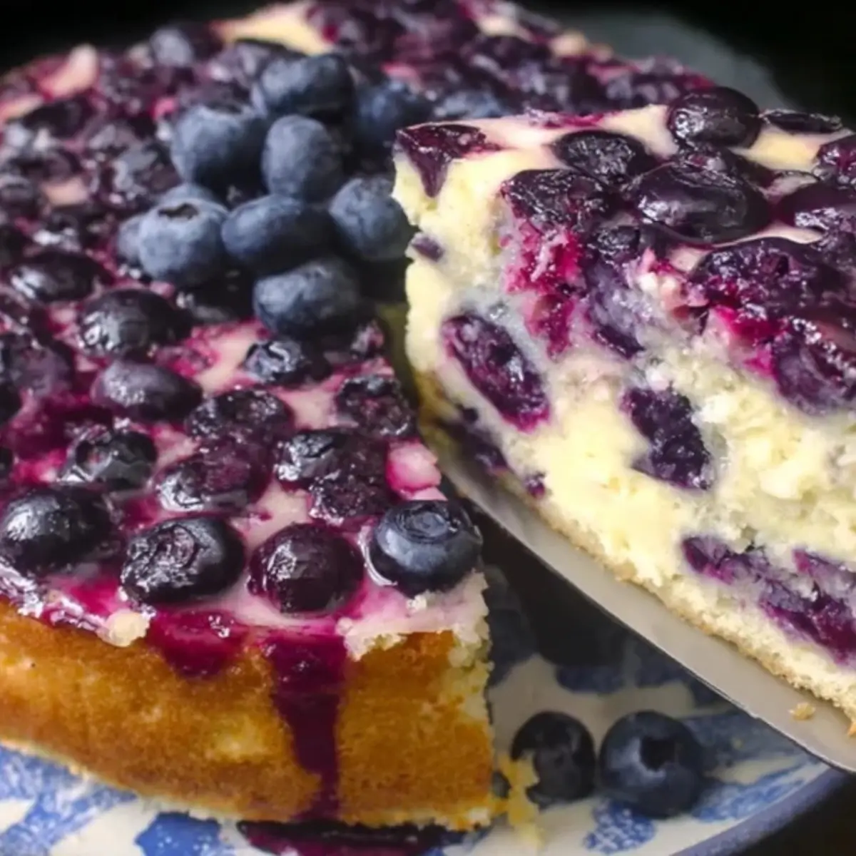 Blaubeer Kuchen Rezept