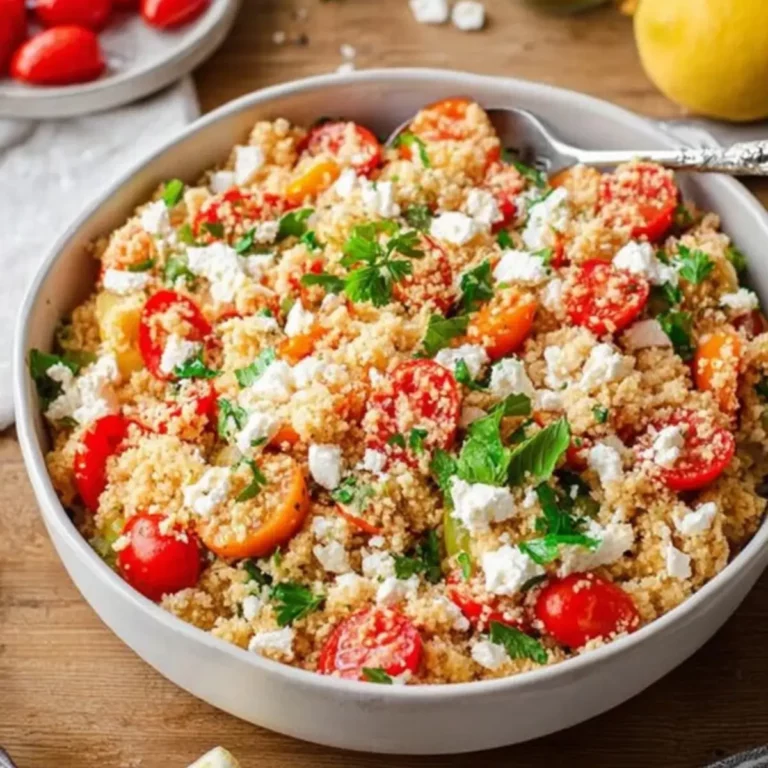 Couscous Salat mit Feta