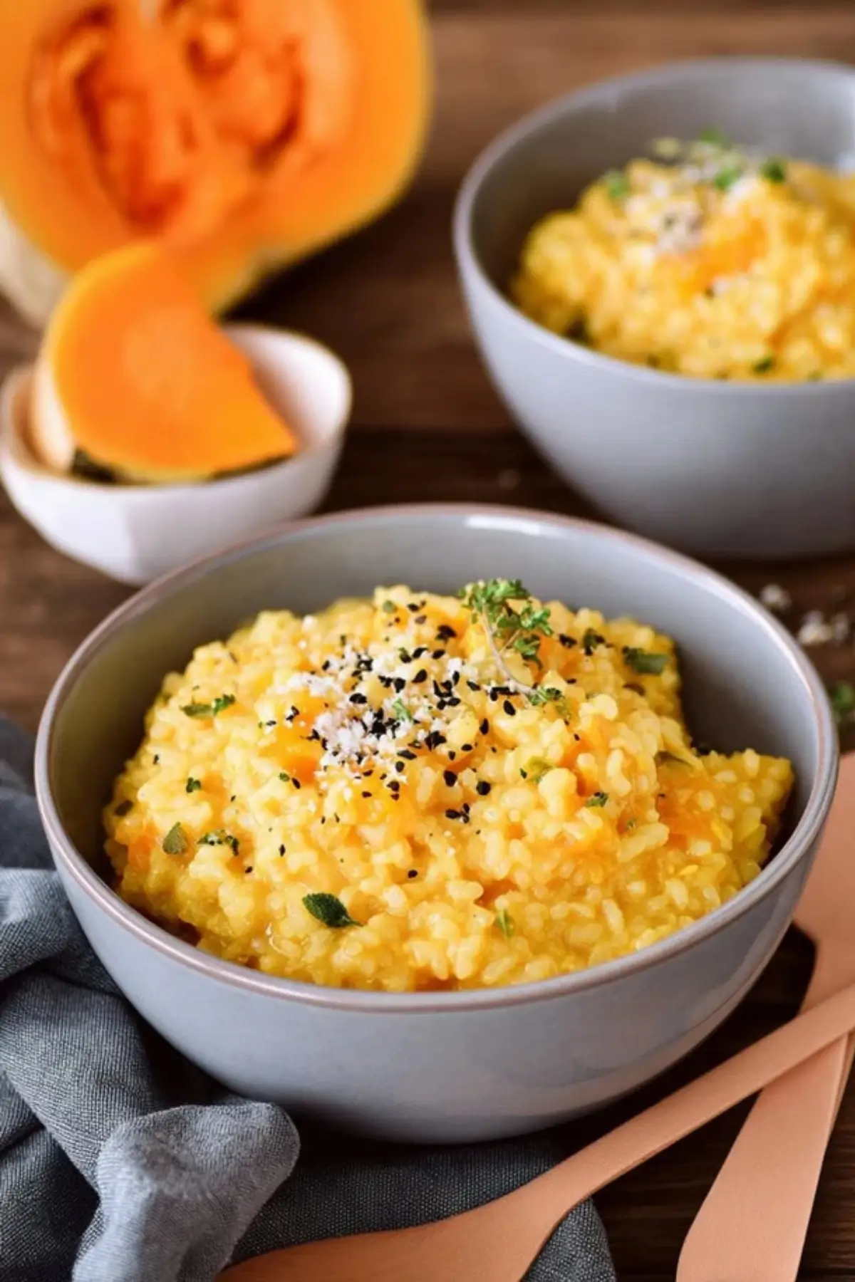 Cremiges Hokkaido Kürbisrisotto Rezept