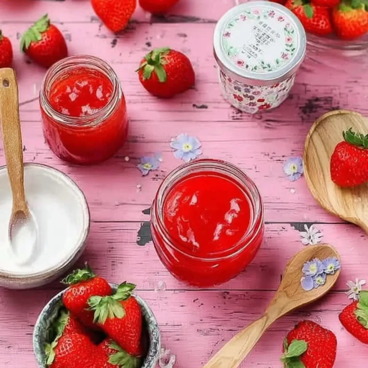 Erdbeermarmelade – 3 Zutaten für die perfekte Marmelade - Noras Kreationen