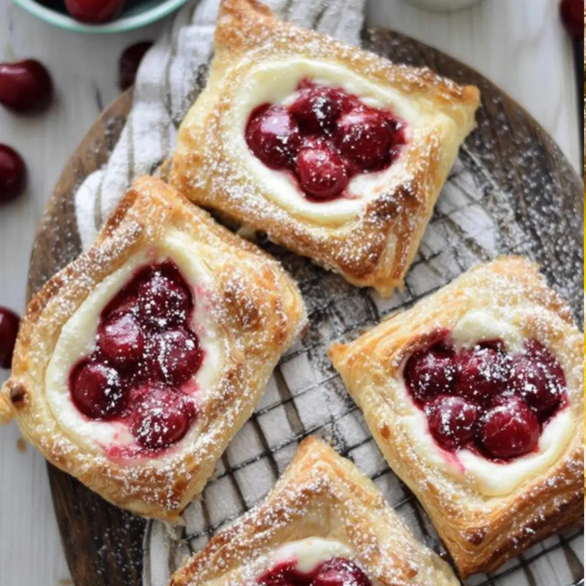 Kirsche Frischkäse Danish