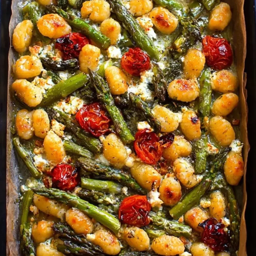 Gnocchi mit grünem Spargel