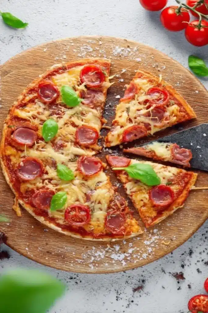 High Protein Pizza