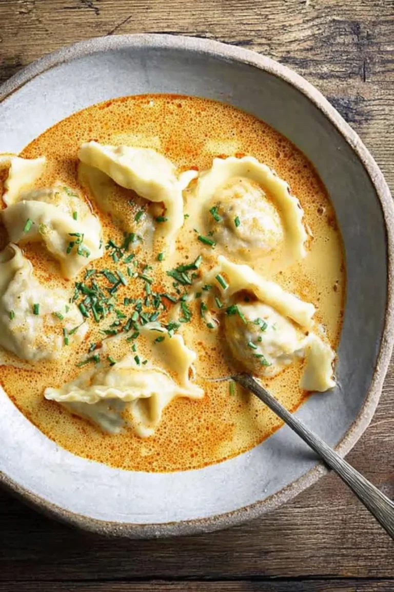 Kokos Curry Suppe mit Dumplings