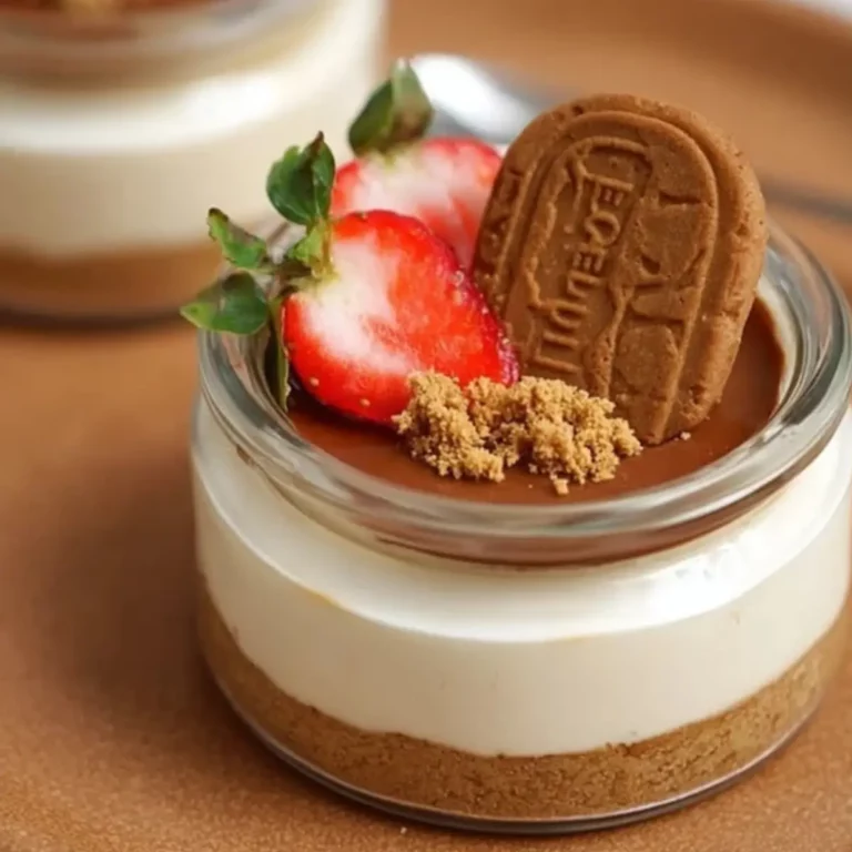 Lotus Cheesecake Dessert