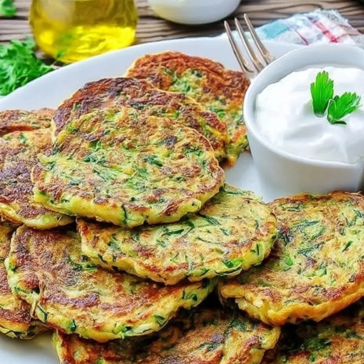 Low-Carb Zucchini-Pancakes
