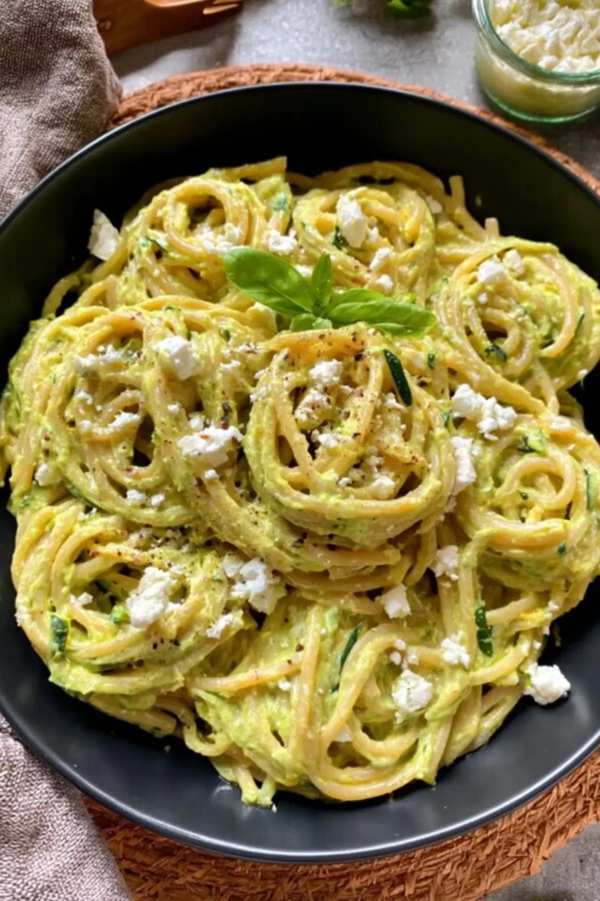 Pasta in Zucchini Sauce