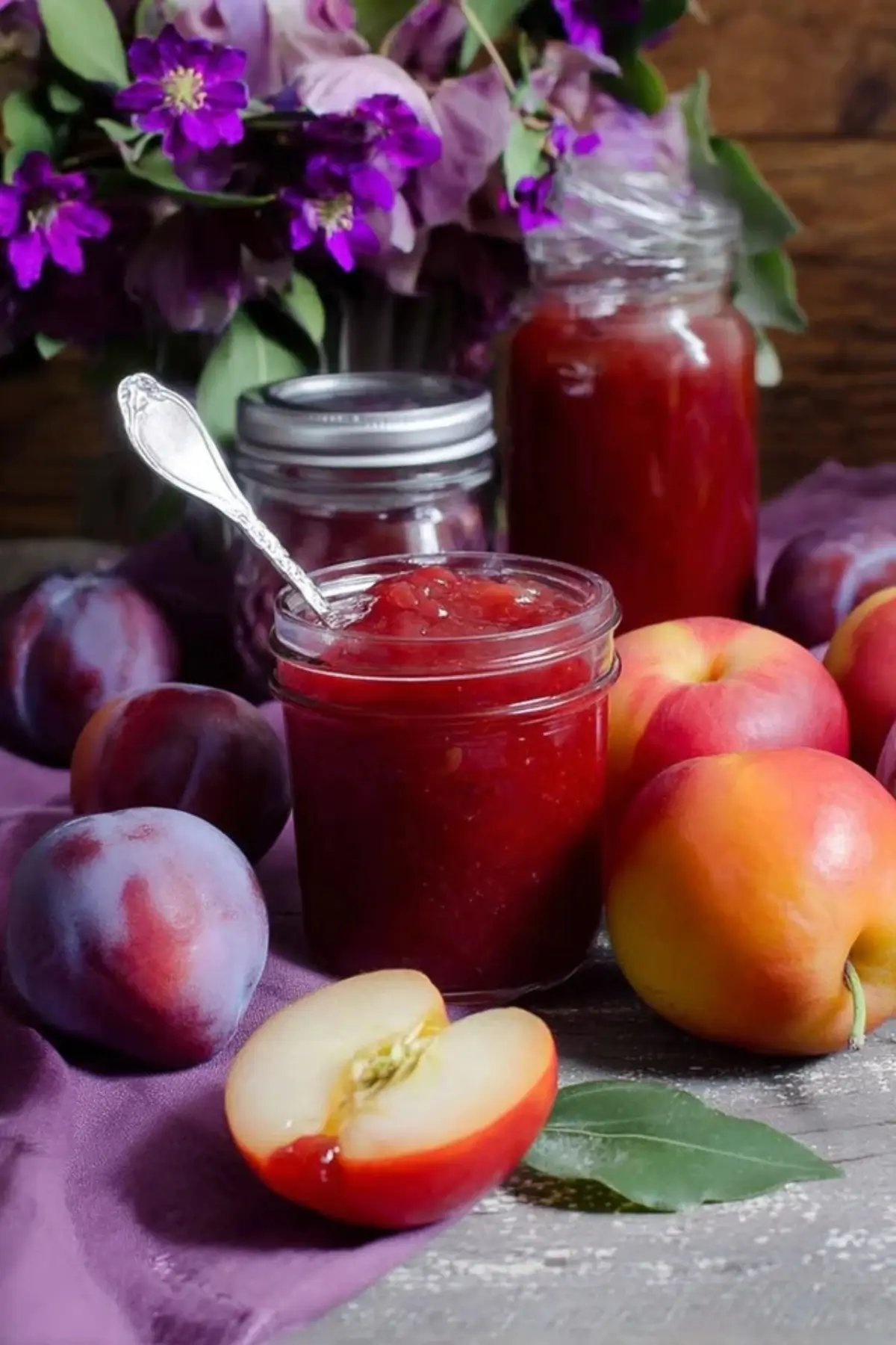 Pflaumen-Birnen-Marmelade