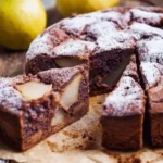 Schoko-Birnen-Kuchen