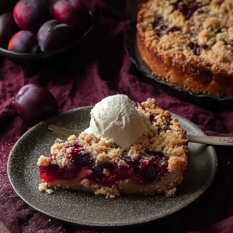 Zwetschgenkuchen mit Streusel