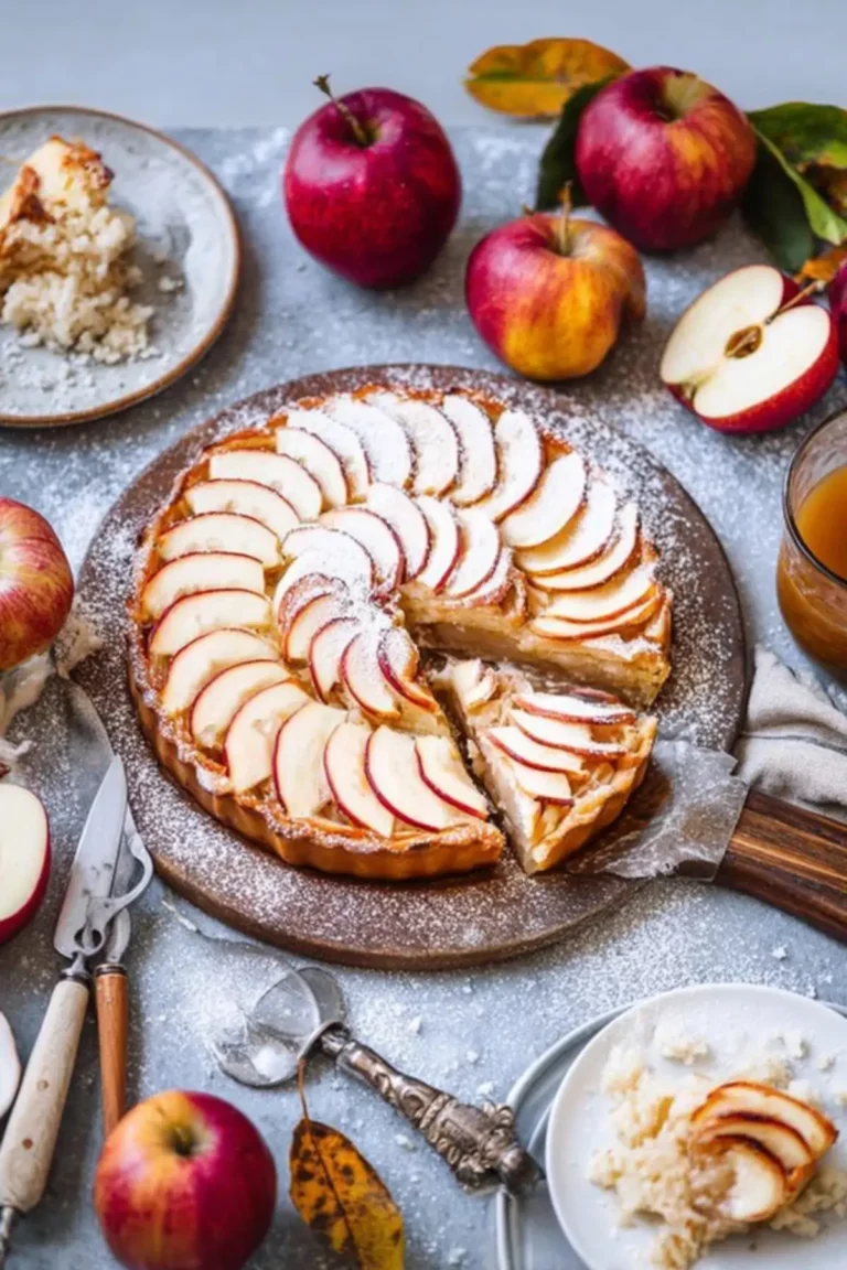 Apfel-Milchreis-Kuchen