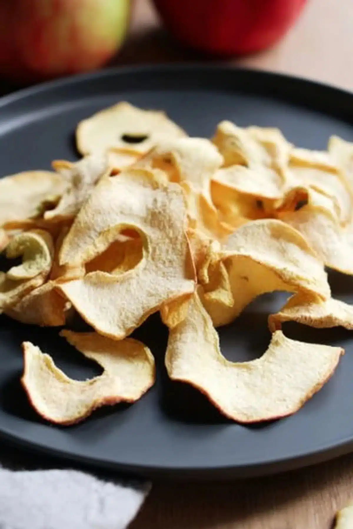 Apfelchips aus der Heißluftfritteuse