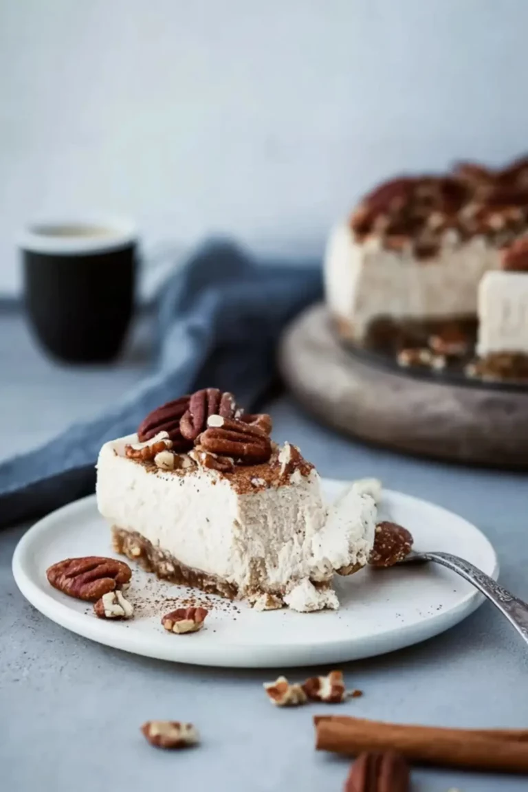 Chai Cheesecake mit Pekannuss