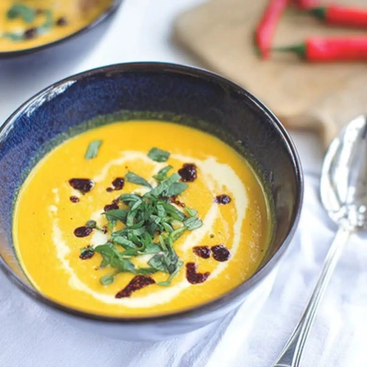 Cremige Kürbissuppe