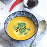 Cremige Kürbissuppe