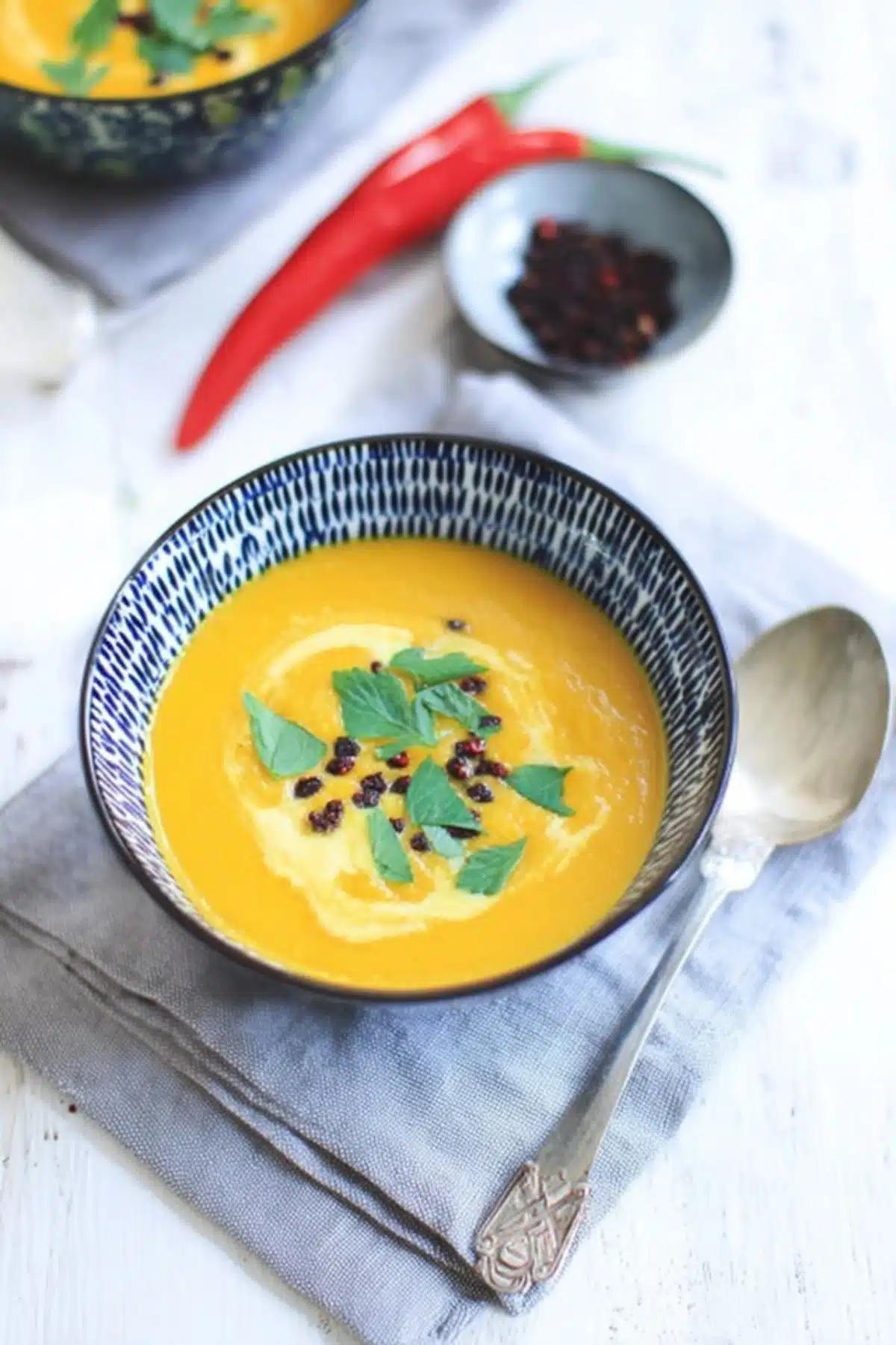 Cremige Kürbissuppe