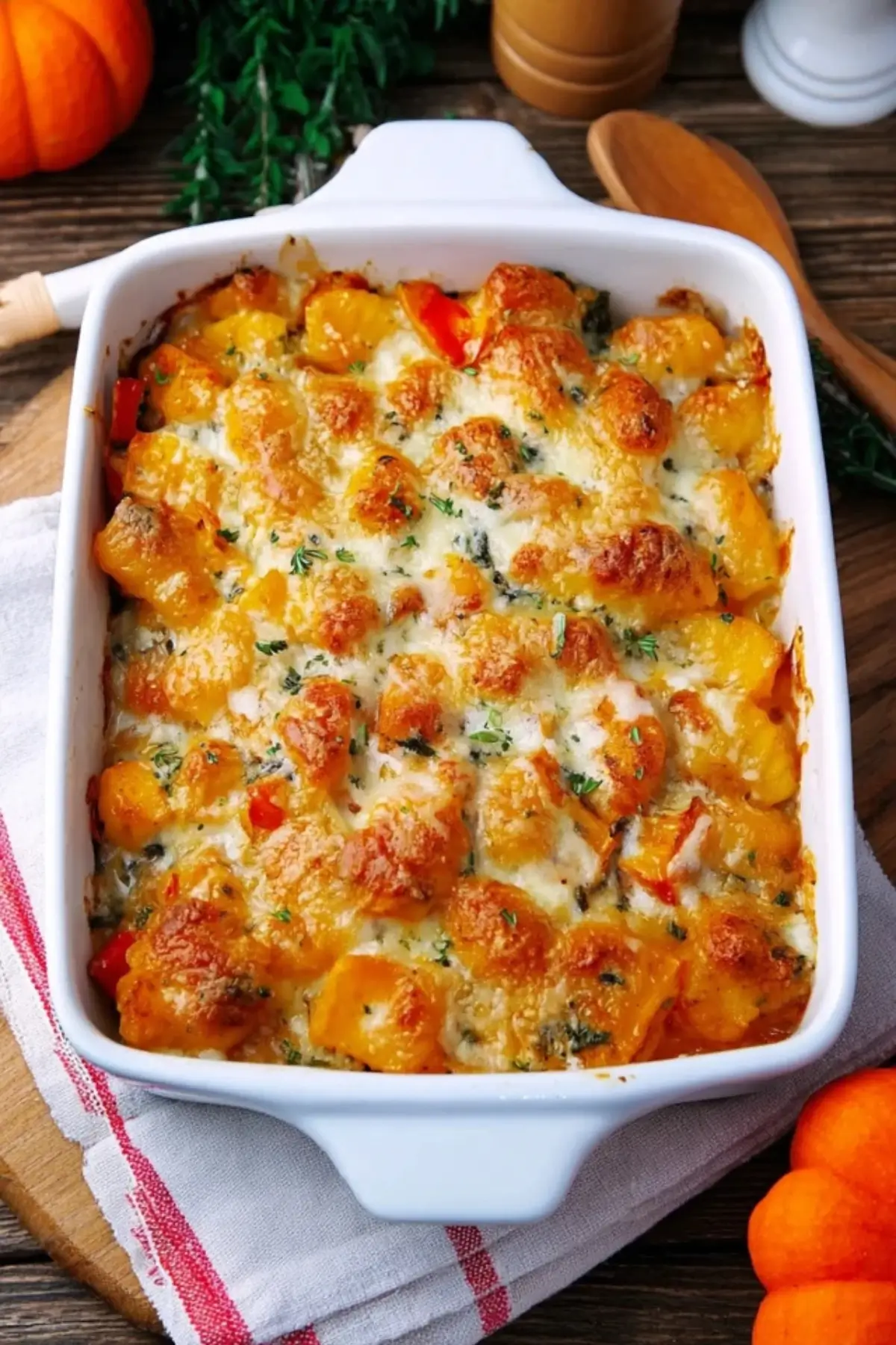 Gnocchi-Kürbis-Auflauf