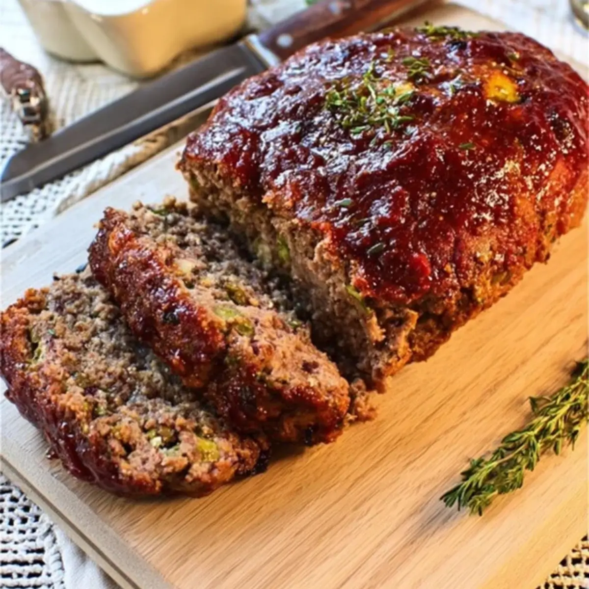 Hackbraten im Airfryer
