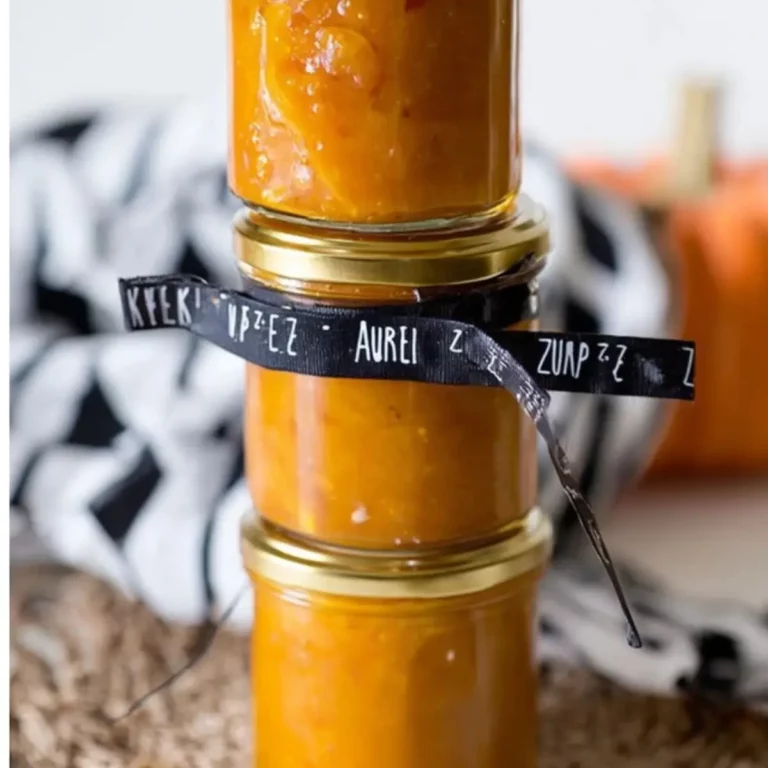 Kürbis-Apfel-Zimt-Marmelade