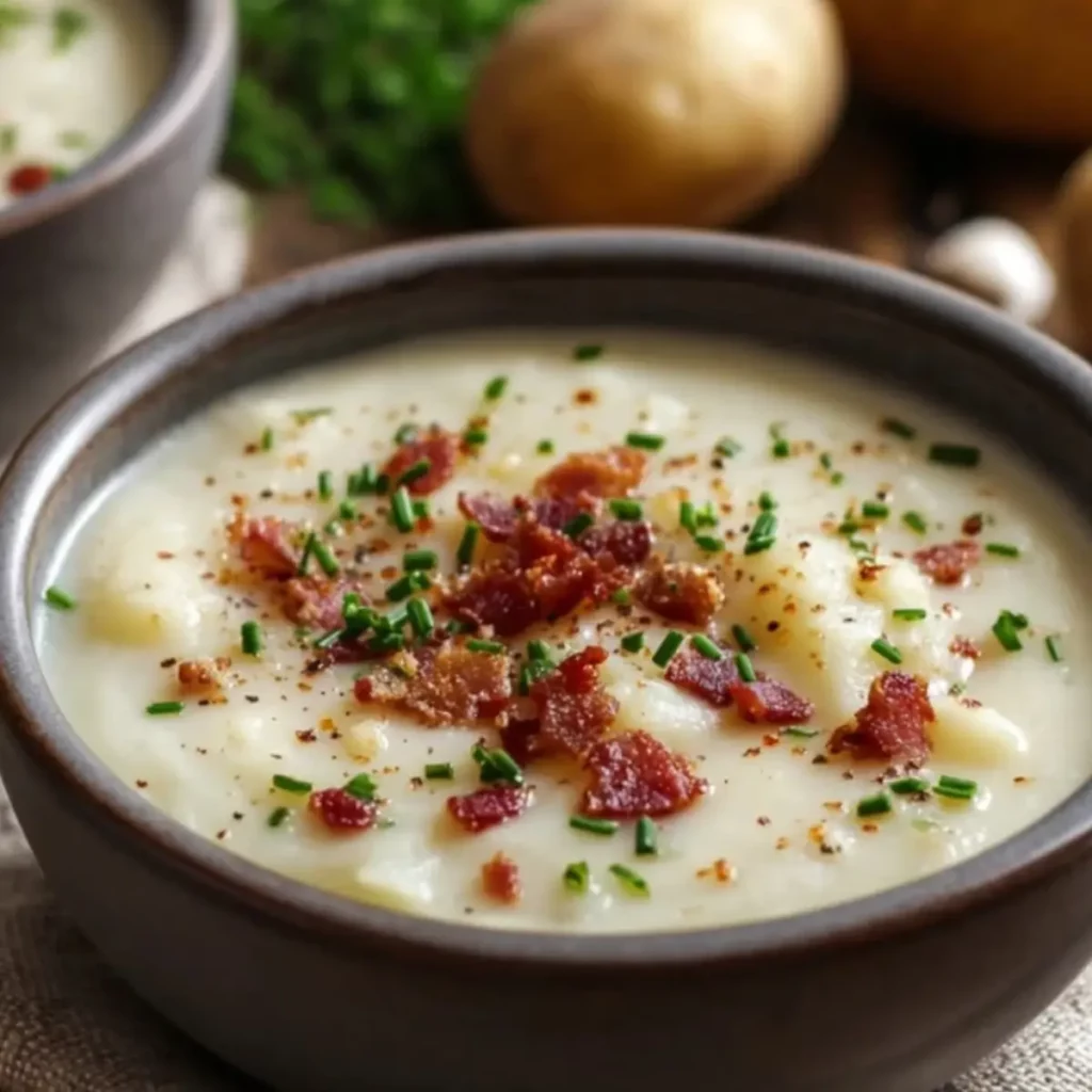 Gebackene Kartoffelsuppe