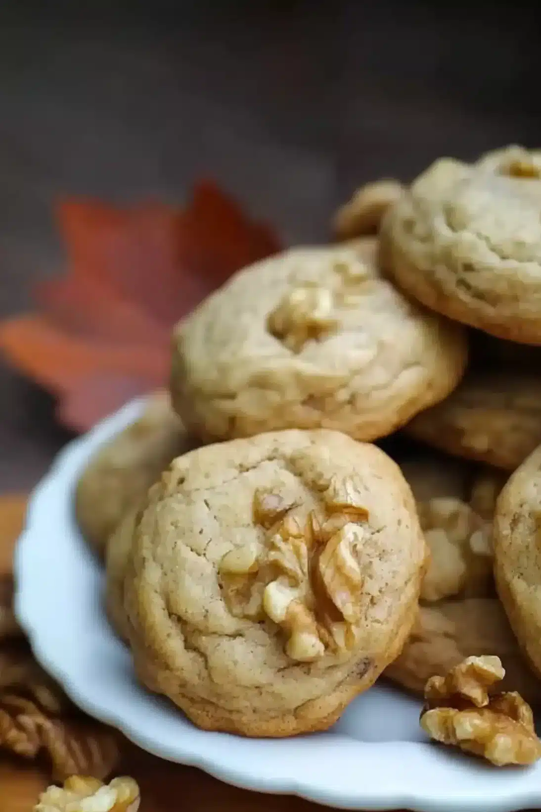 Ahorn-Walnuss-Cookies