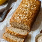 Bananenbrot mit Haferflocken