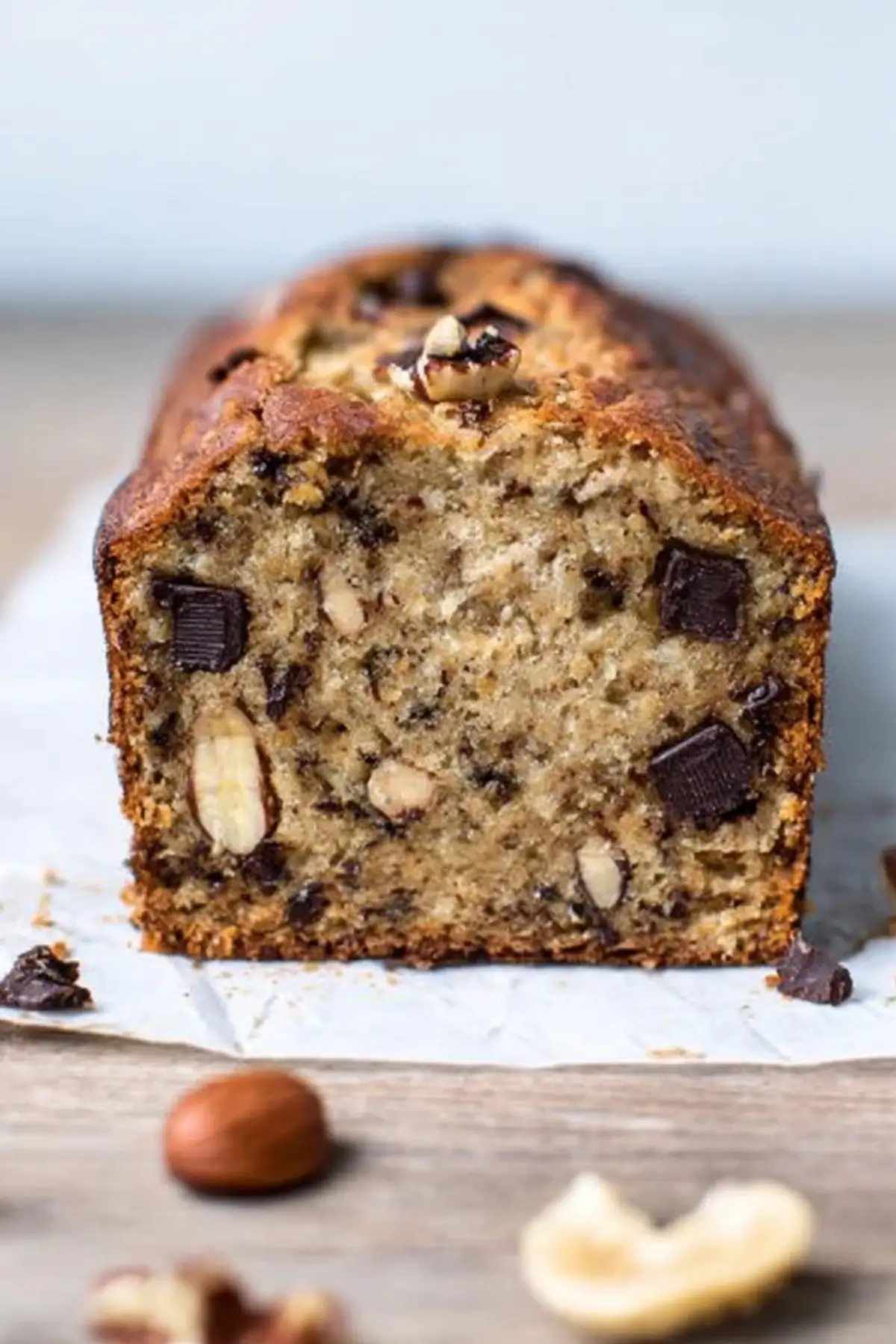 Bananenbrot mit Schokolade und Nüssen – Ein himmlisches Rezept - Noras ...