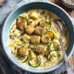 Cremiger Zucchini-Kartoffel-Eintopf