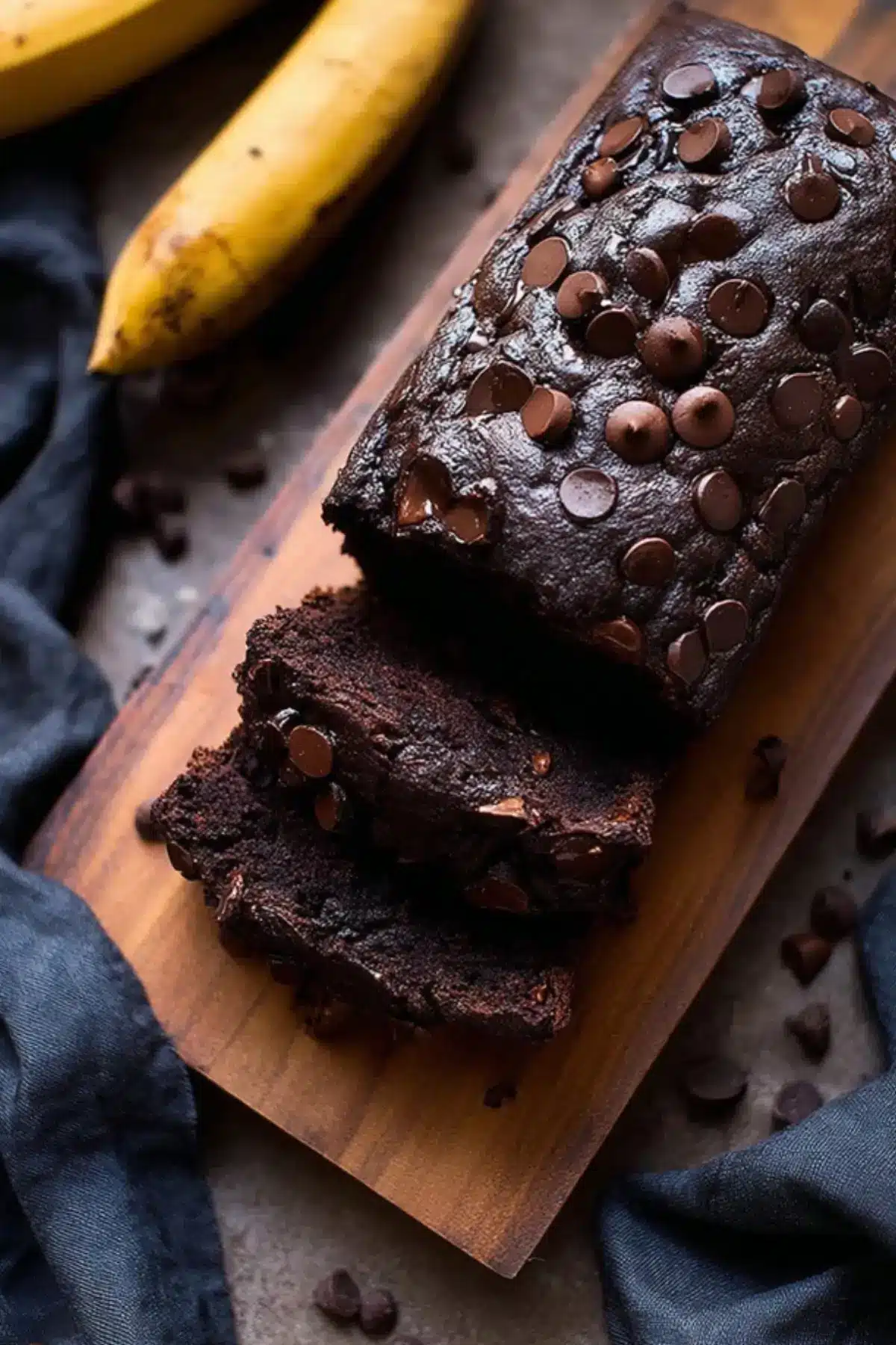 Double Chocolate Banana Bread