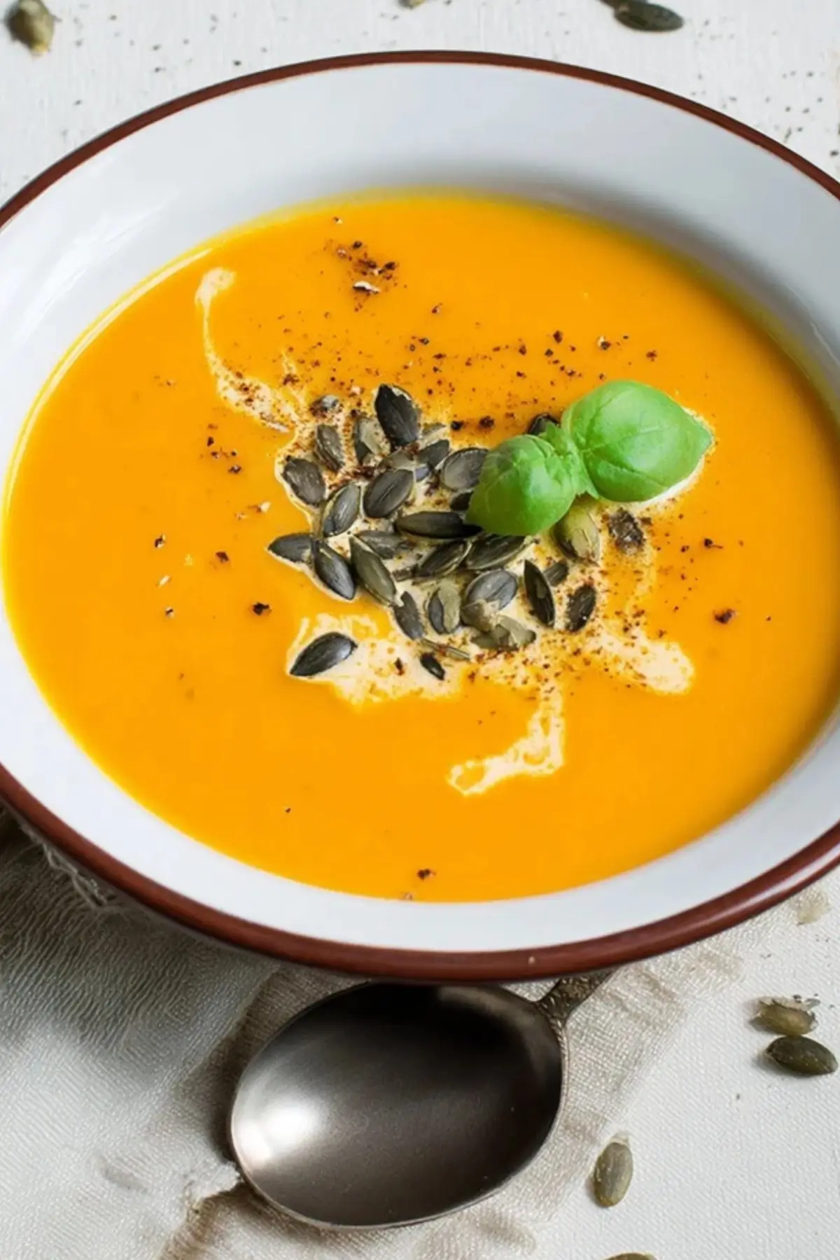 Einfache Cremige Kürbissuppe mit Kokosmilch - Noras Kreationen