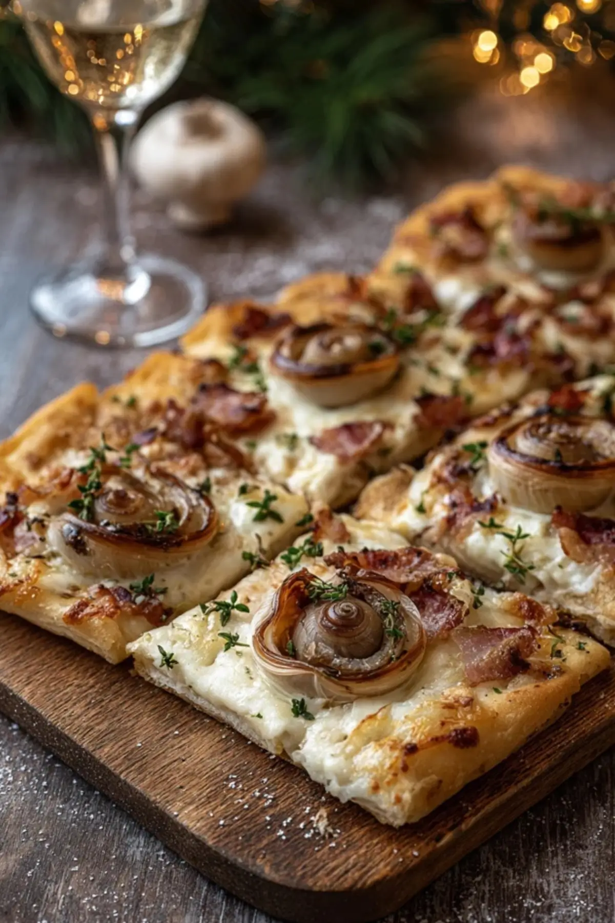 flammkuchen-Schnecken