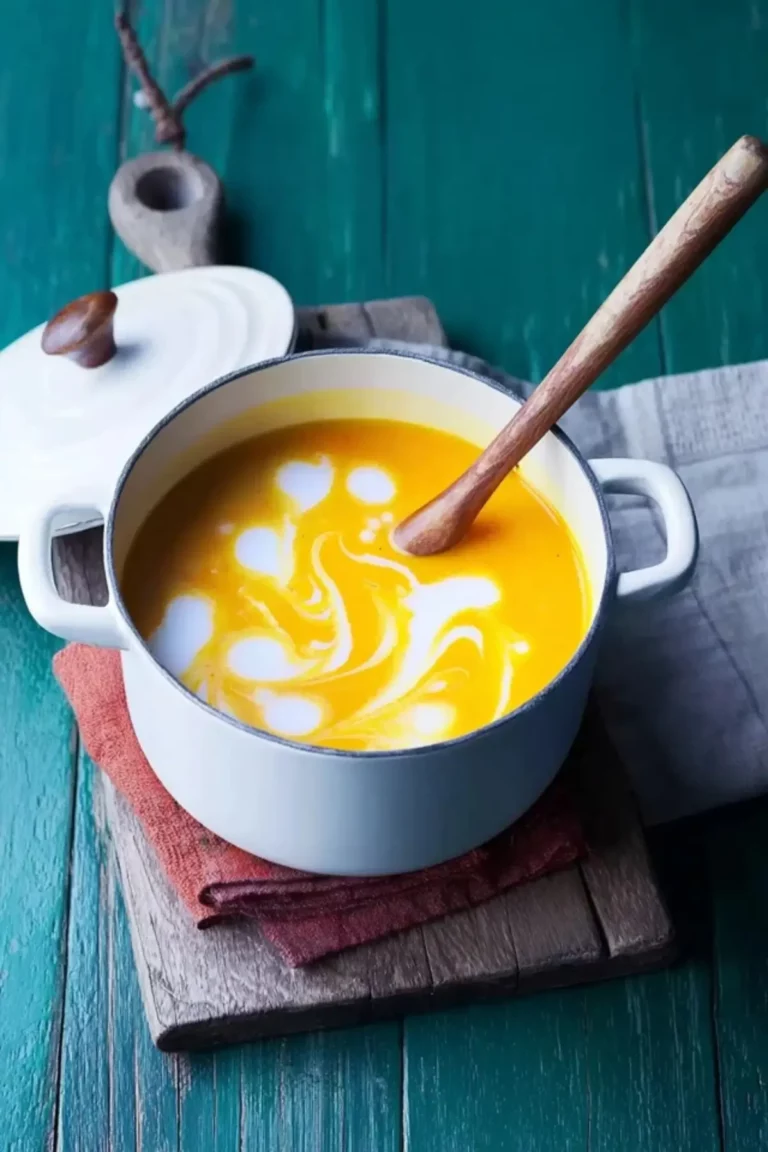 Kürbis-Kokosmilch-Suppe