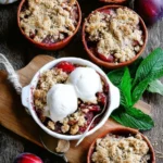 Pflaumen Crumble