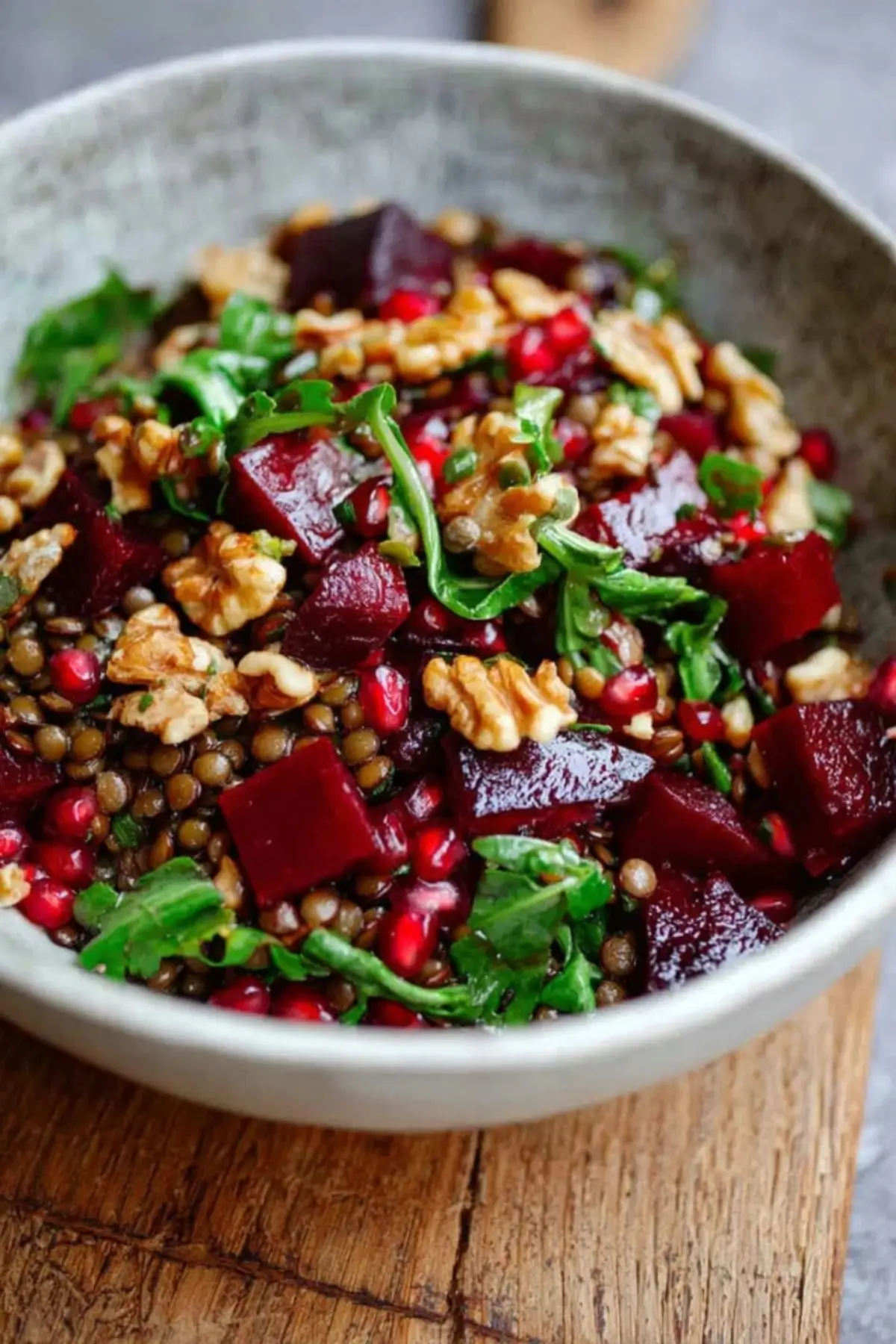 Rote Bete Linsen Salat – Gesund, sättigend und perfekt zum Vorbereiten ...