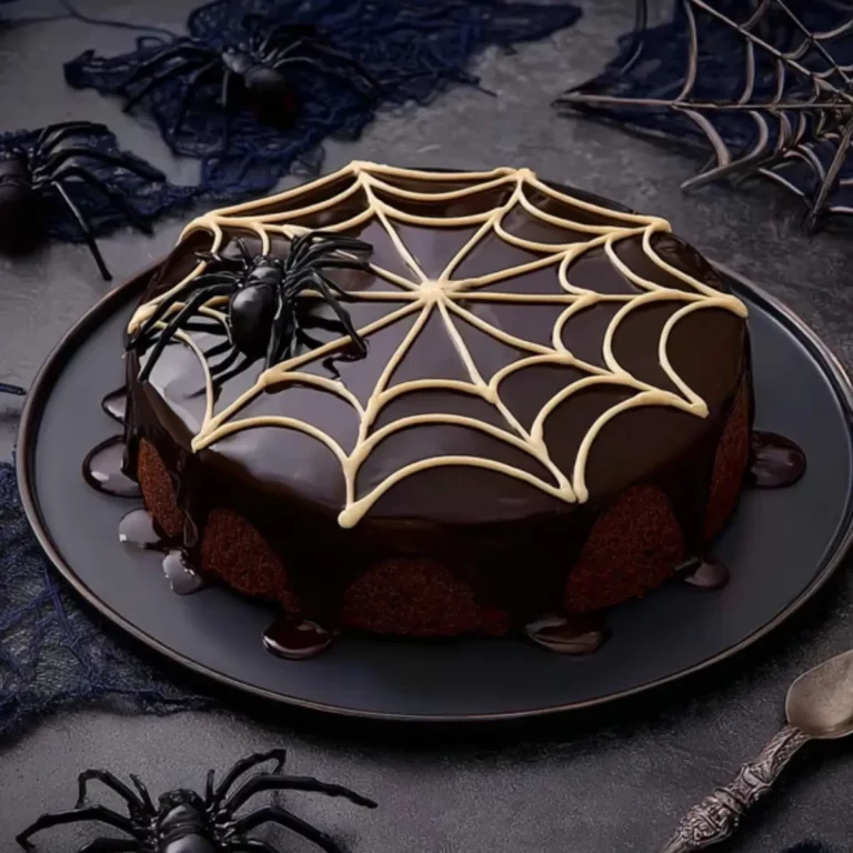 Spinnenweben Kuchen