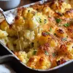 Blumenkohl überbacken mit Käse