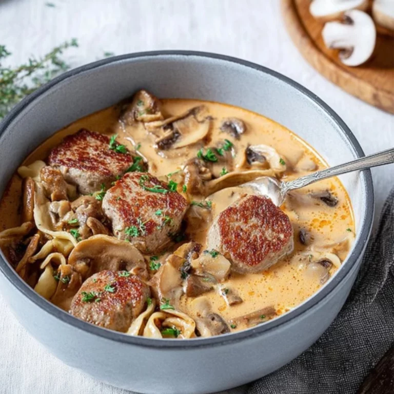 Filettopf mit Champignons