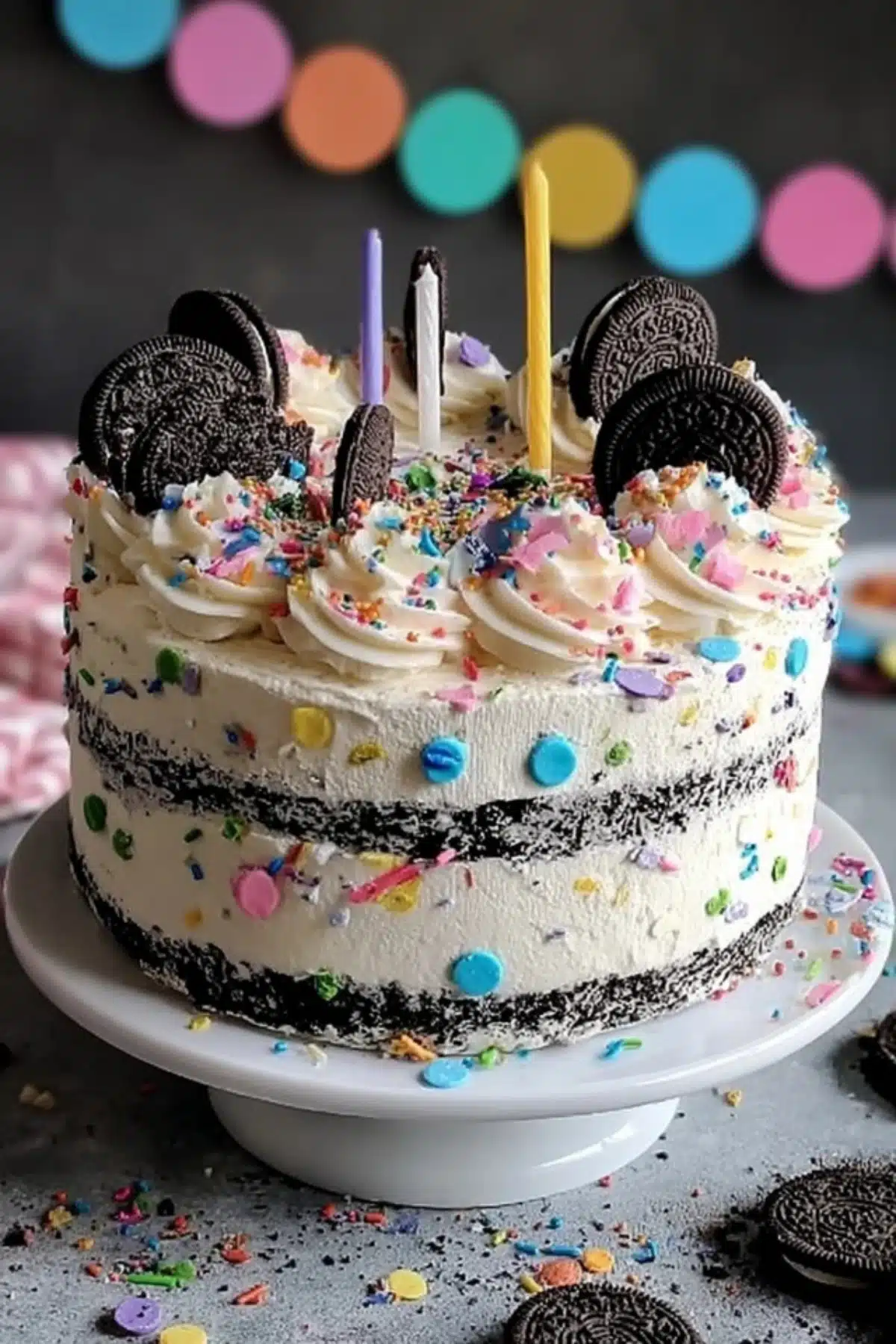 Funfetti Birthday Oreo Cake