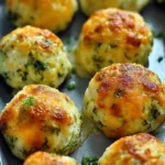 Käse-Lauch-Bällchen