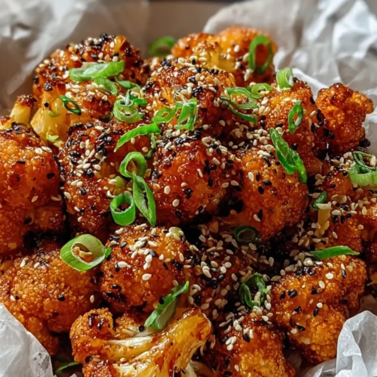 Koreanischer Gebackener Blumenkohl