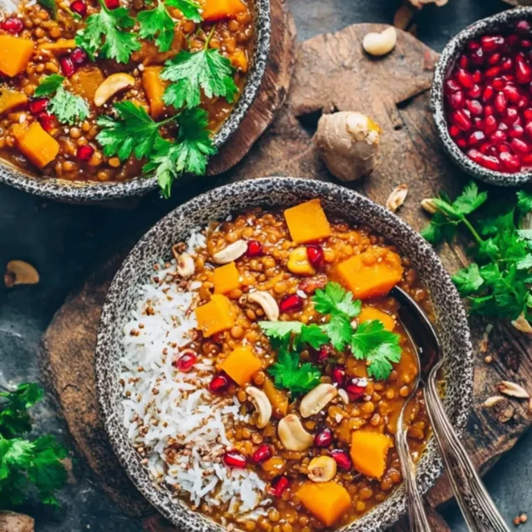 Kürbis-Linsen-Curry