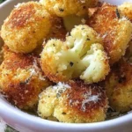 Parmesan Blumenkohl Bissen