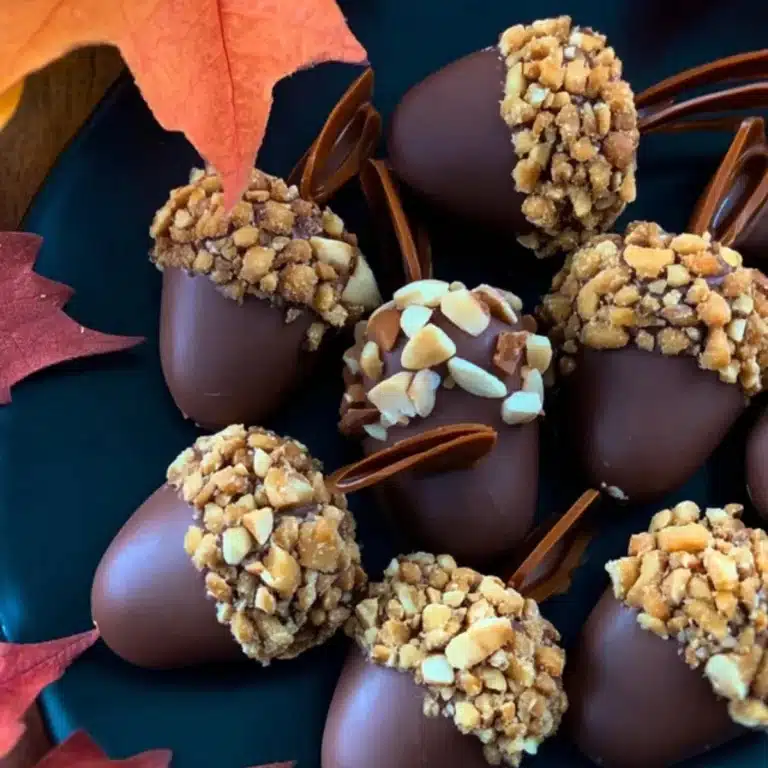 Pralinen die uns den Herbst versüßen
