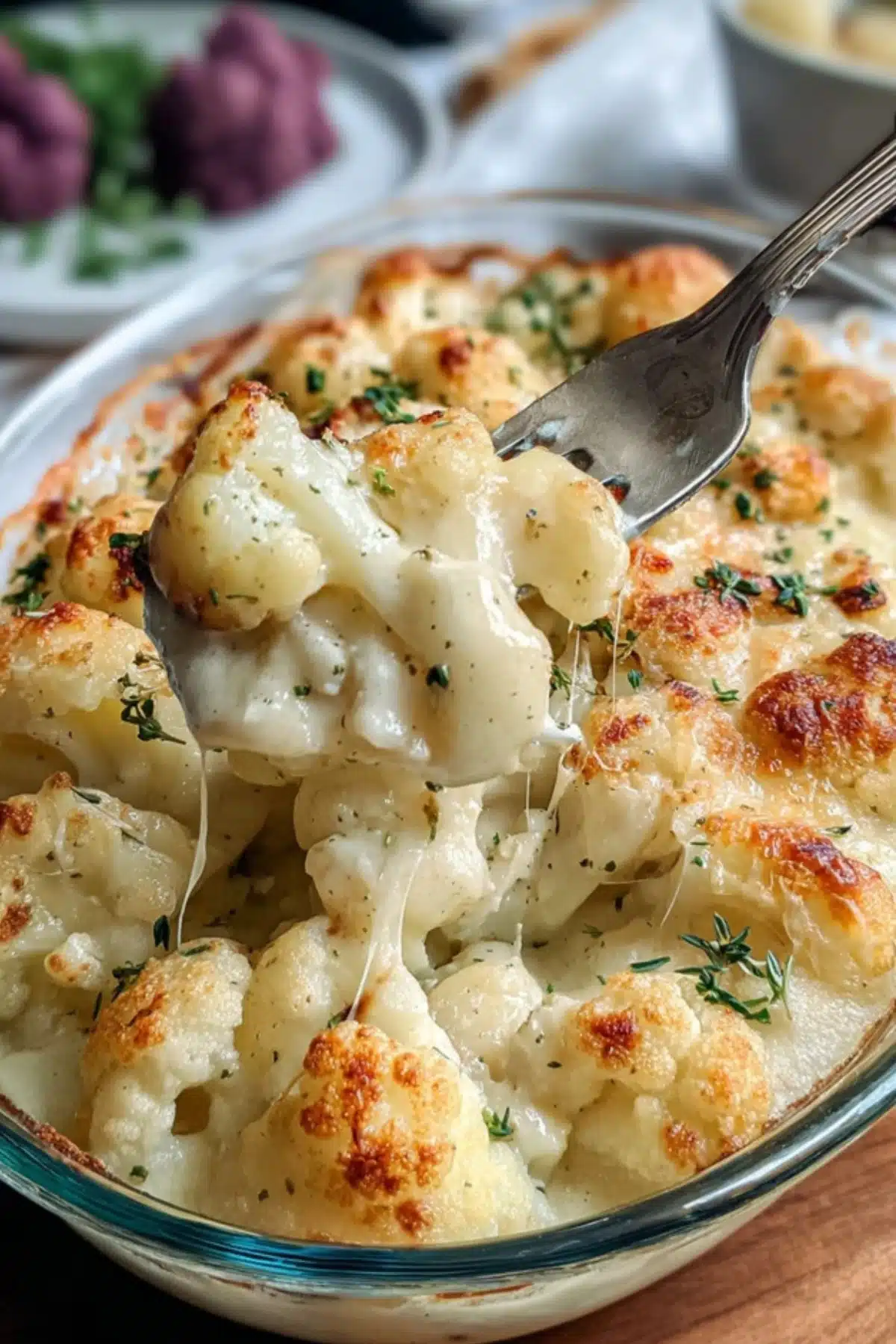 Verführerisches Blumenkohl Gratin