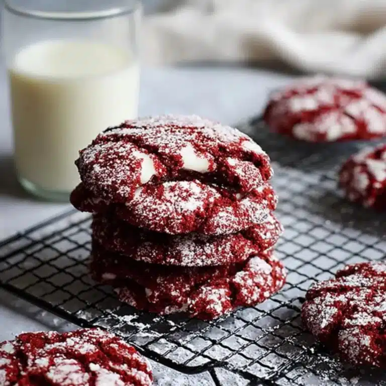 Weihnacht in Rot-Weiss: Red Velvet Cookies