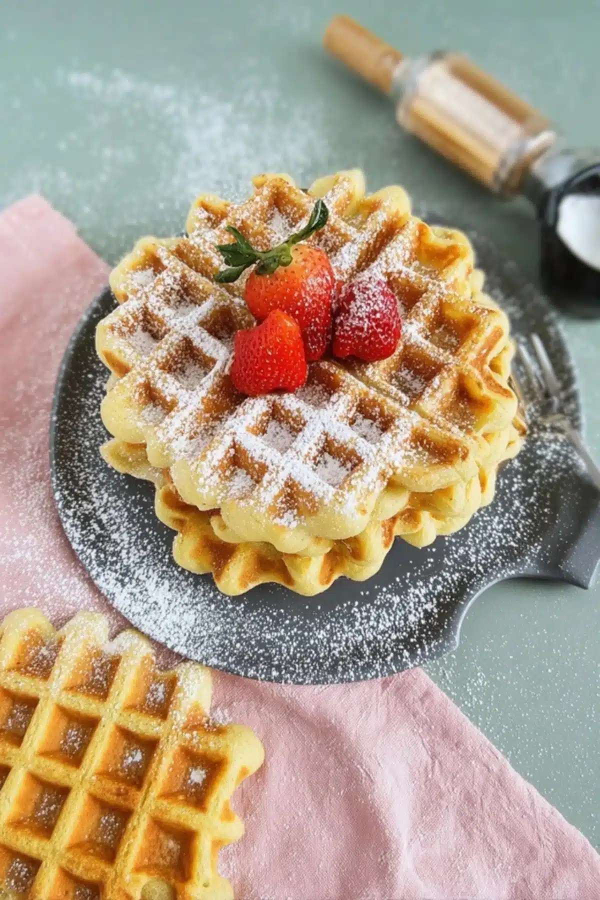 knusprige Waffeln