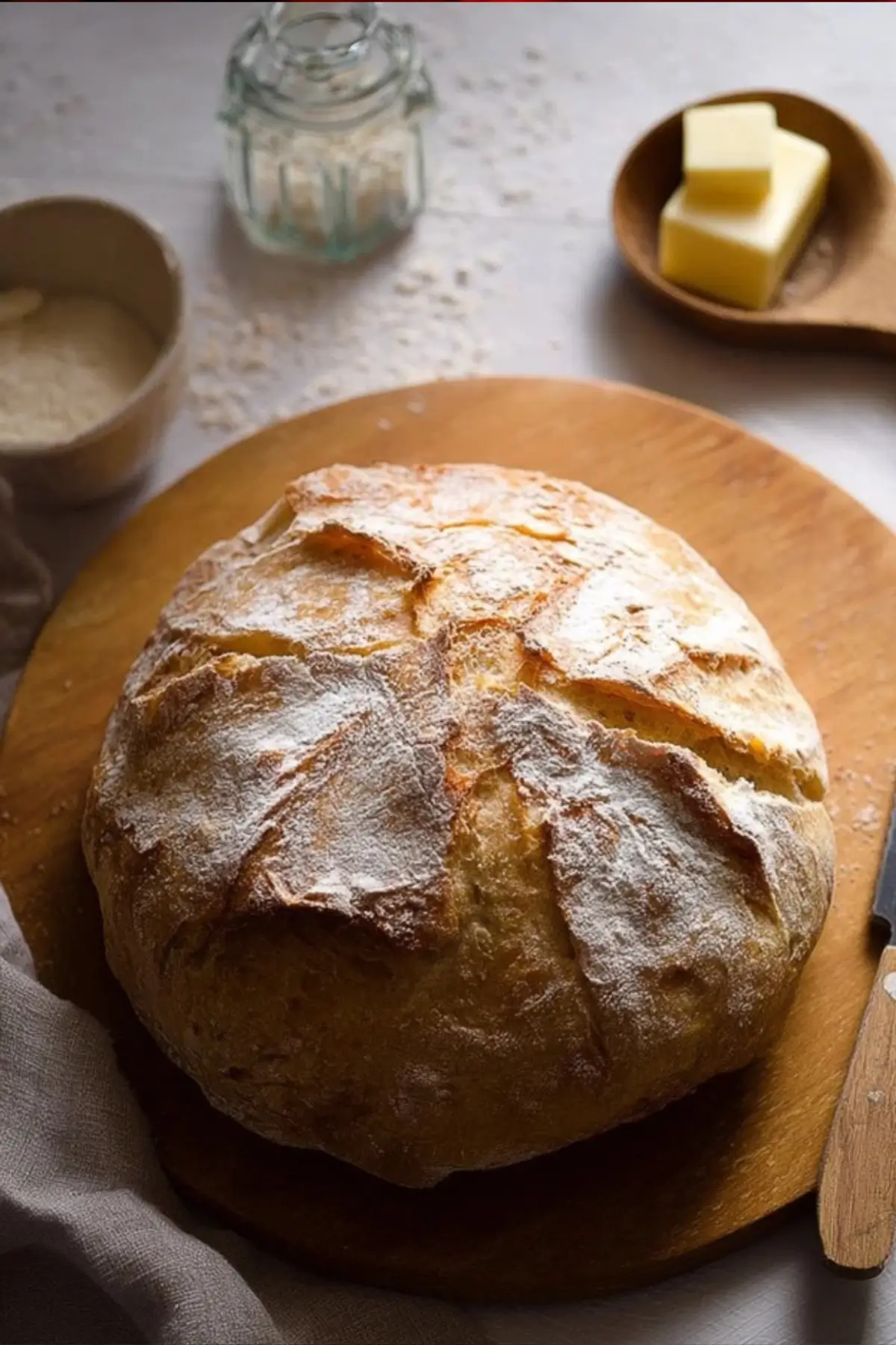 Brot backen ohne Kneten